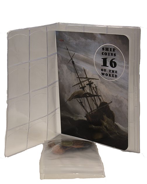 Historical Ship Coins From 16 Countries