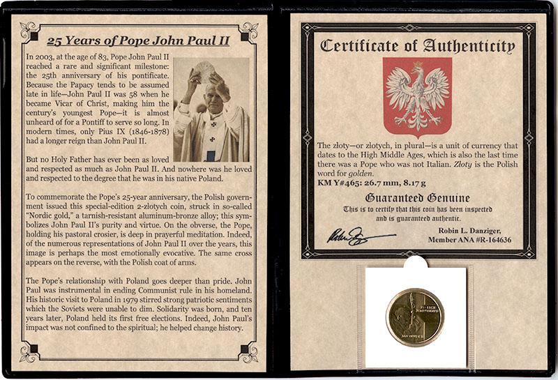 Pope John Paul II 25, Year Anniversary (Album)