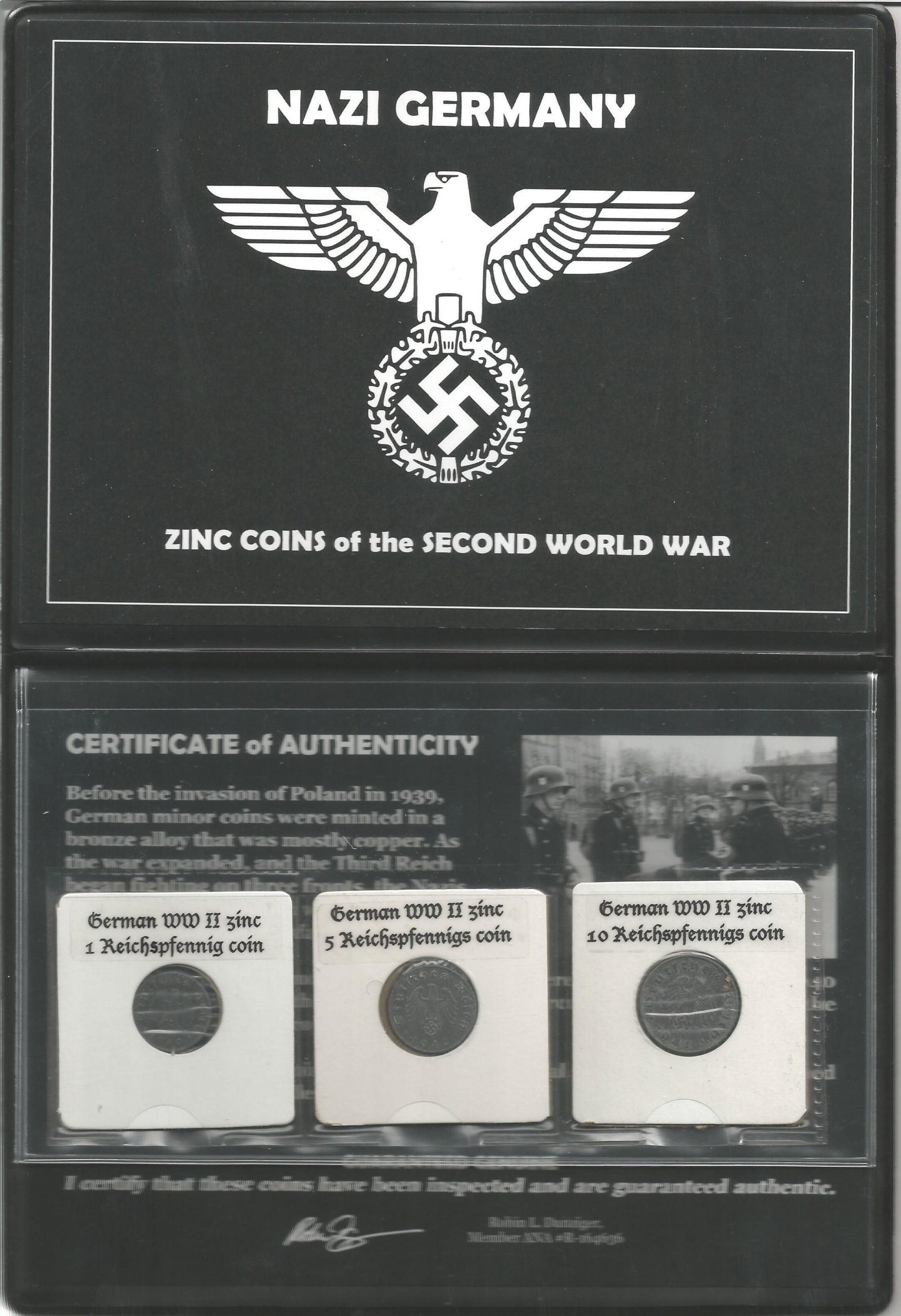 Nazi Germany: Zinc Coins of the Second World War (Album)