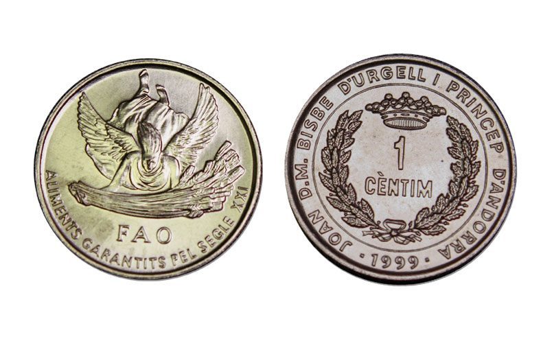 ANDO KM171, lot of 35, F.A.O. Series:  The Food and Agriculture Organization of the United Nations  1999 Issue, (U)