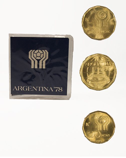 Argentina 20, 50, 100 Peso Soccer Set (Mini Album)(U)