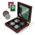 Collaborators: A Four-Piece Box Set of Coins and Stamps from Regimes that Helped Hitler