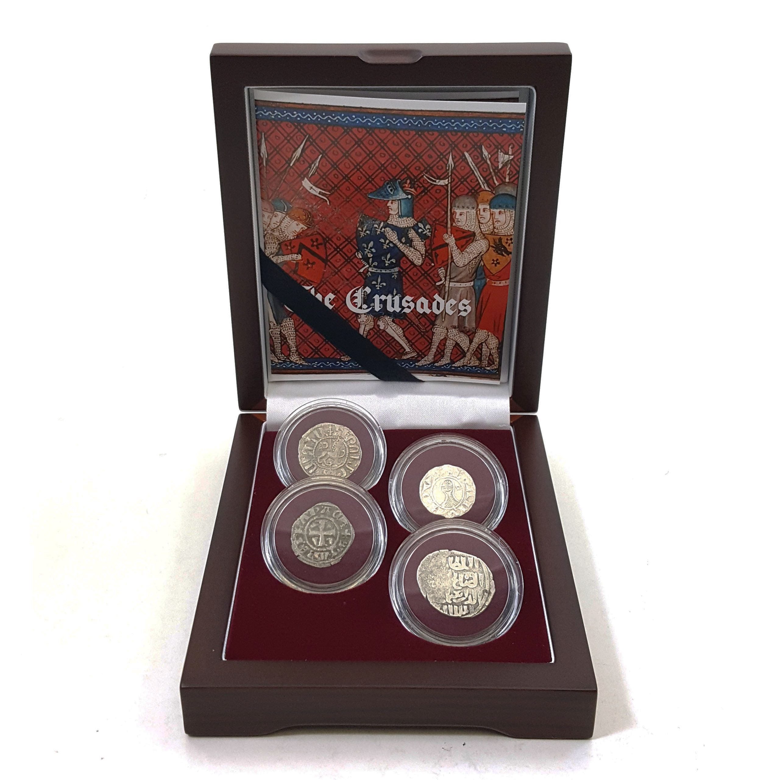 Crusades Four Silver Coin Boxed Collection