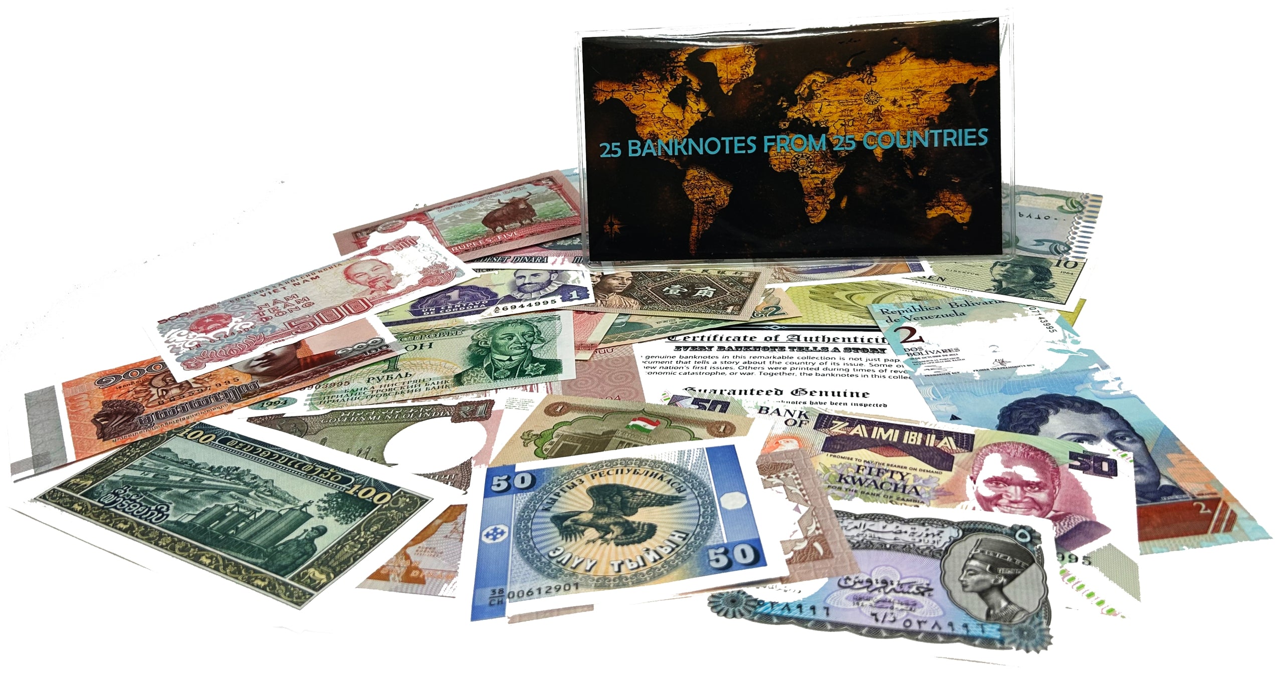 25 Banknotes from 25 Countries (billfold)