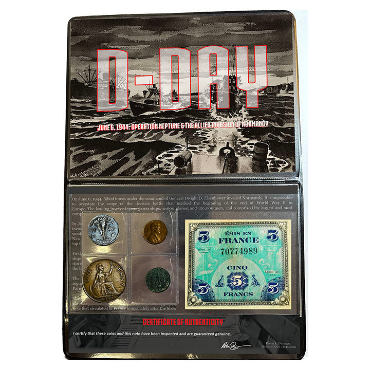 D, Day: June 6, 1944, Operation Neptune & The Allied Invasion of Normandy (five piece album)