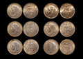 Great Britain, George V (1910 to 1936), Bronze Farthings  (6), UNC with some lustre, a few spots, a lot of (6) coins