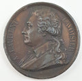 Dealer lot of one (1) French medal commemorating chemist A. Lavoisier.(VF)