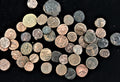 Dealer lot of forty-eight (48) sixth-century immitations of Roman imperial coins.(C)