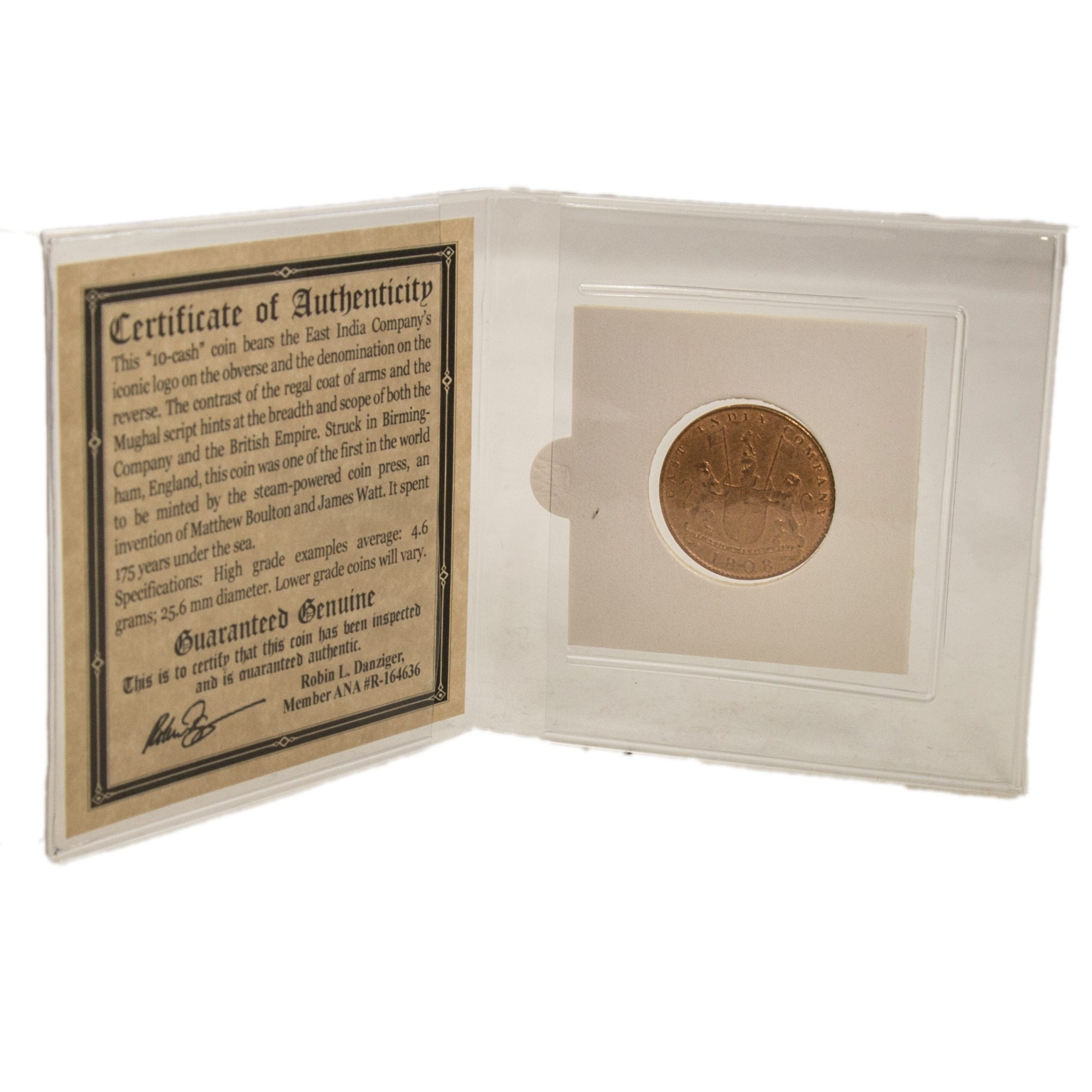 Admiral Gardner Shipwreck Treasure Coin (Mini Album)(HG)