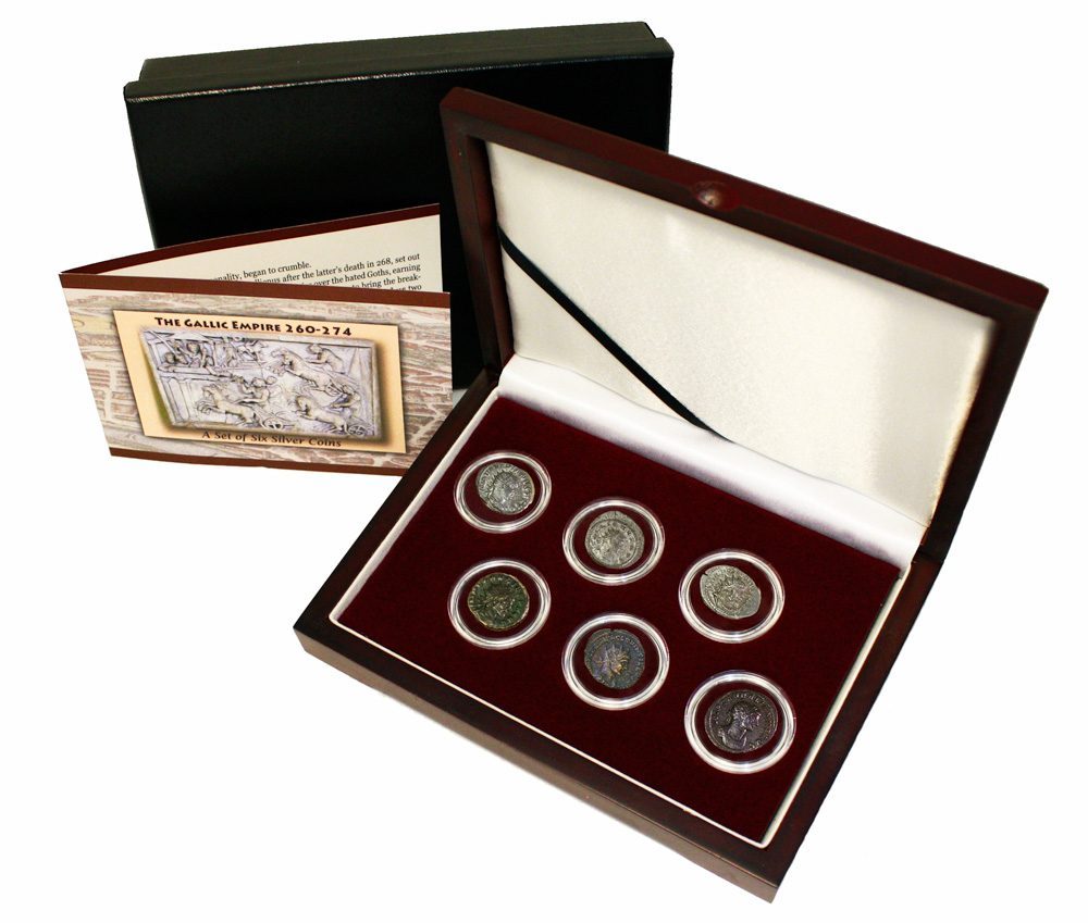 The Fracture of Imperial Rome: Gallic Empire (Six, Coin Box)