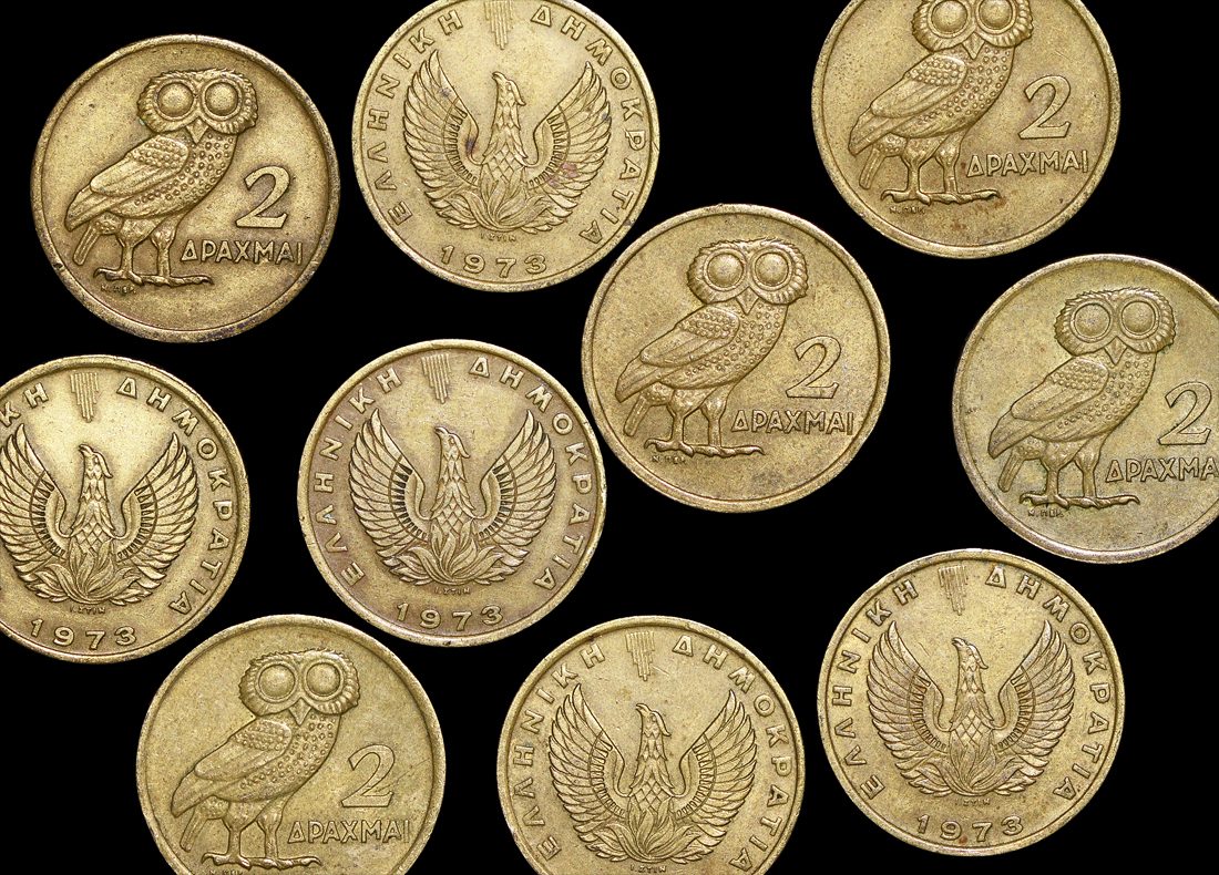 GREE KM108, lot of 10, The Greek military junta of 1967-1974, commonly known as the Regime of the Colonels, or in Greece simply The Junta and The Seven Years, was a series of far-right military juntas that ruled Greece following the 1967 Greek coup