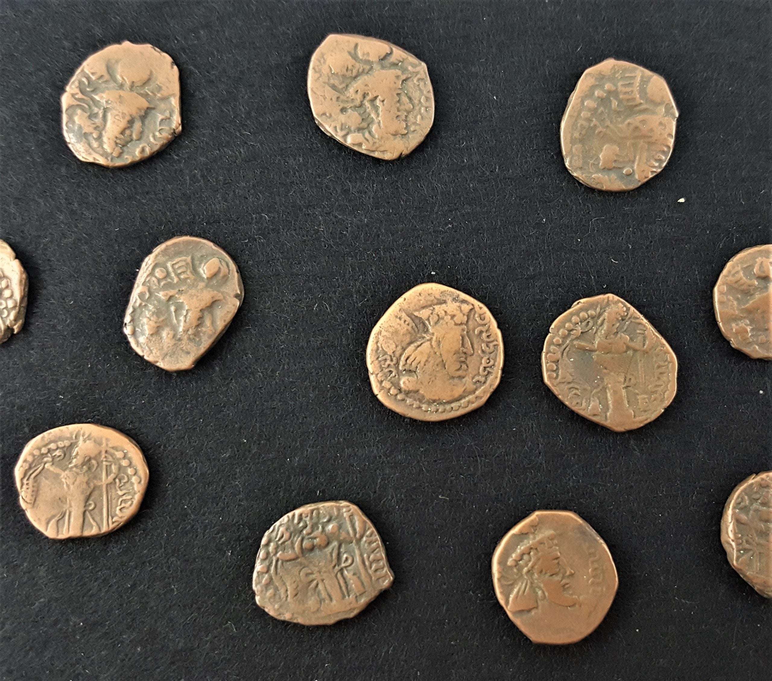Central Asia to India, Kushano-Sassanian Kingdom, Various Kings (c.250-c.350 CE), AE unit, dram(C)