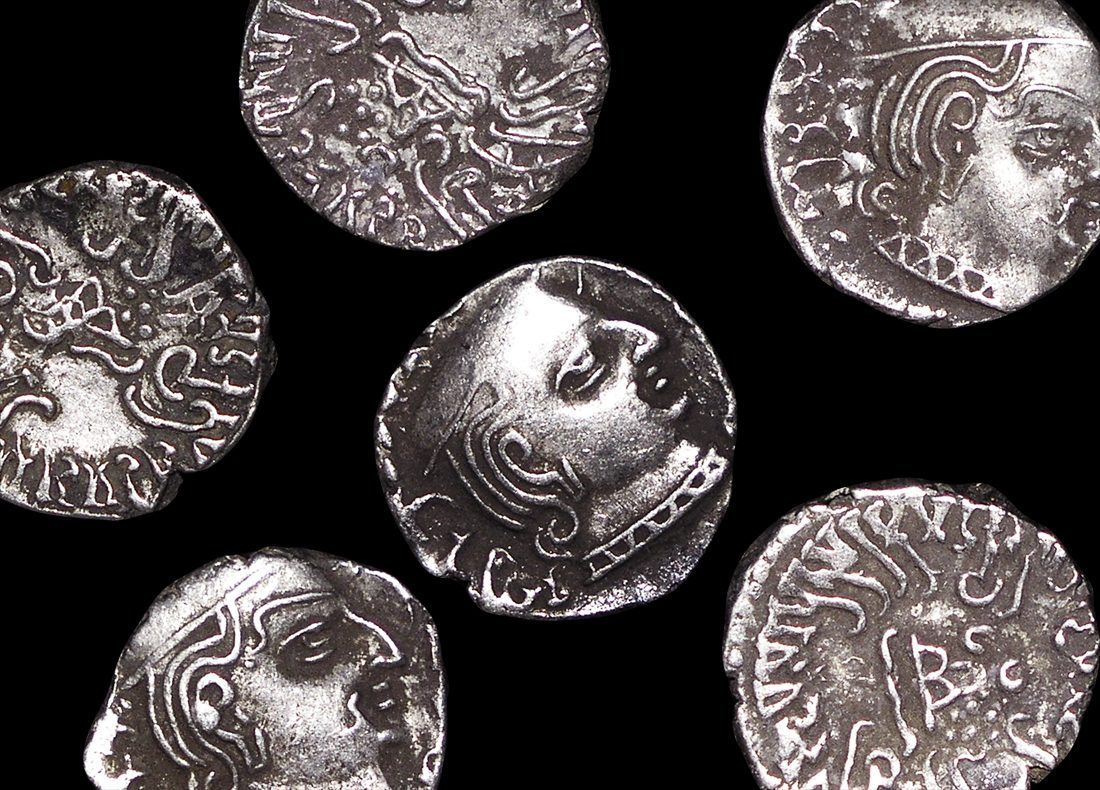 Ancient India, Western Satraps or Kshaharates, Damajadashir III (251-255 CE), Drachm(C)
