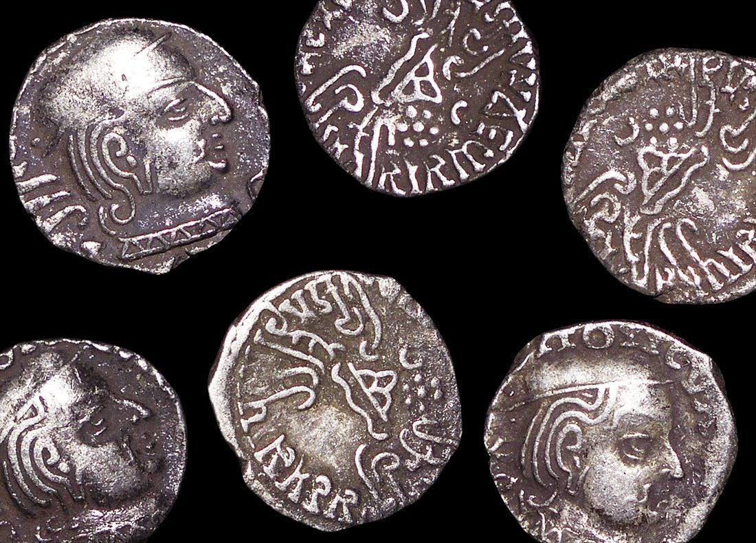 Ancient India, Western Satraps or Kshaharates, Vijaysena (238 to 250 CE), Drachm(C)