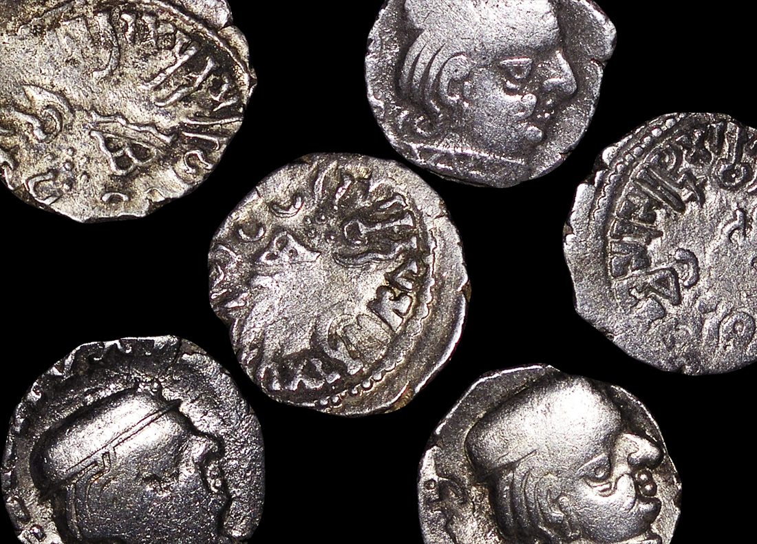 Ancient India, Western Satraps or Kshaharates, Visvasimha (277-282 CE), Drachm(C)