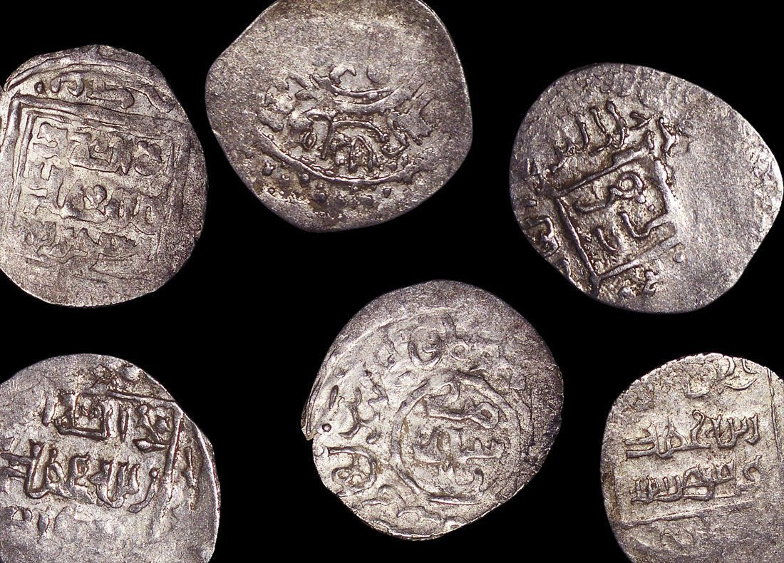 Islamic World, Muzaffarid Dynasty  (1314 to 1393 CE), 2 Dinars(C)