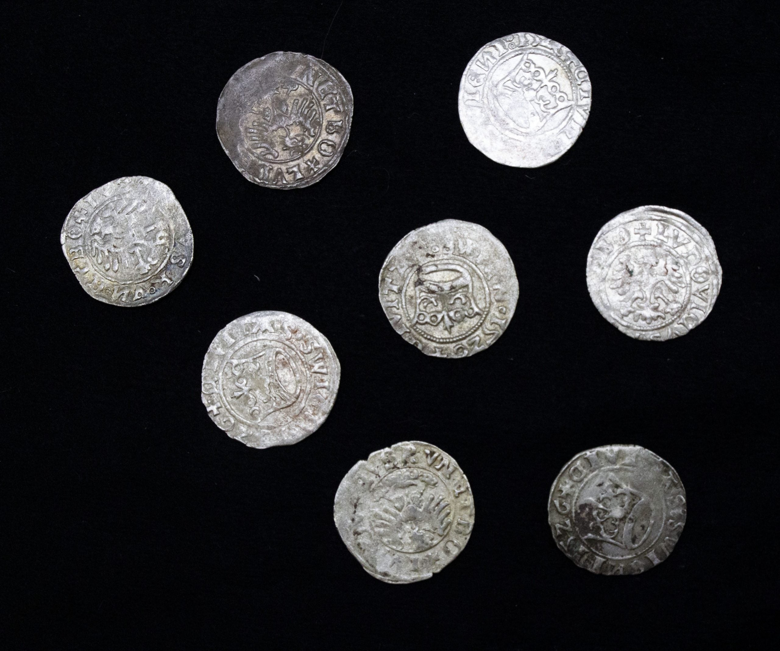 Medieval Kingdom of Bohemia, Schweidnitz (?widnica), Louis II King of Hungary (1516 to 1526 CE), Half Groschen(C)