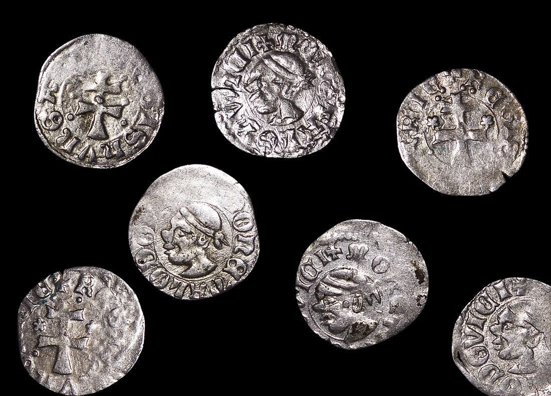 Medieval Hungary, Louis I Denar (1342 to 1382 CE), Denar(C)