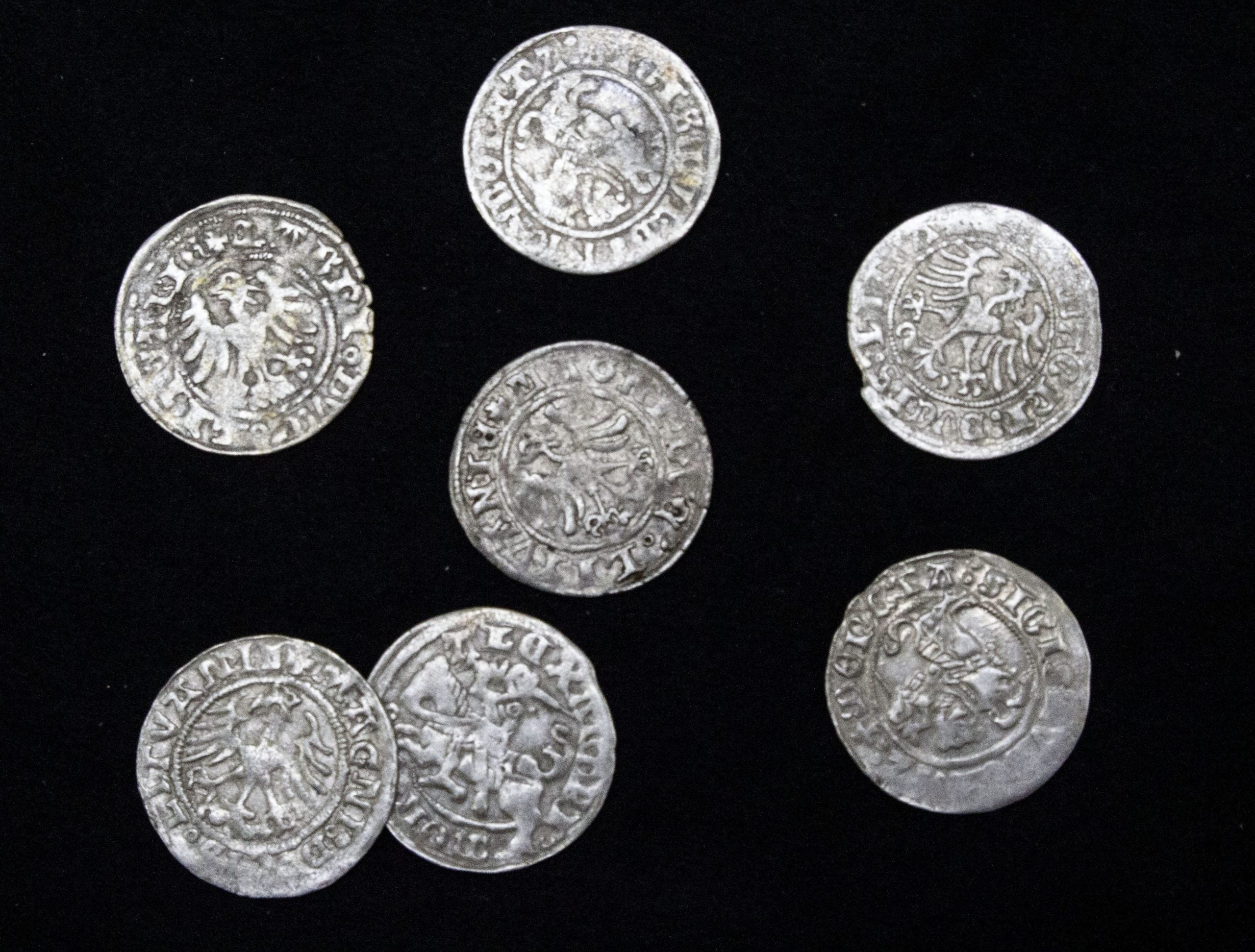 Medieval Lithuania, Sigismund I "The Old", King of Poland and Grand Duke of Lithuania (1506 to 1548), Half Groschen(C)