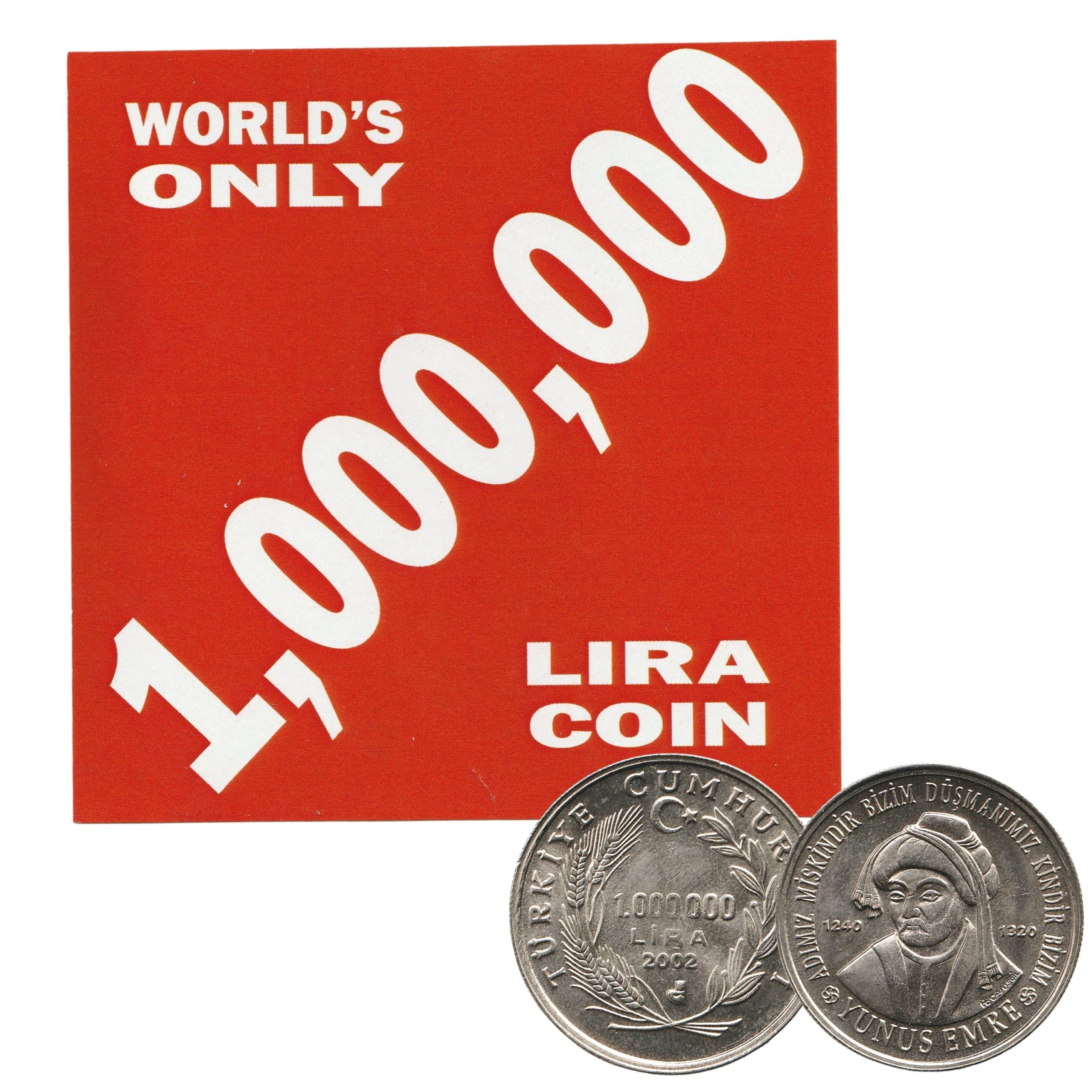 World's Only 1, 000, 000 Lira Coin (Mini Album)