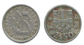 Portugal KM590(VF-F) 2 1/2 Escudos, lot of 1000