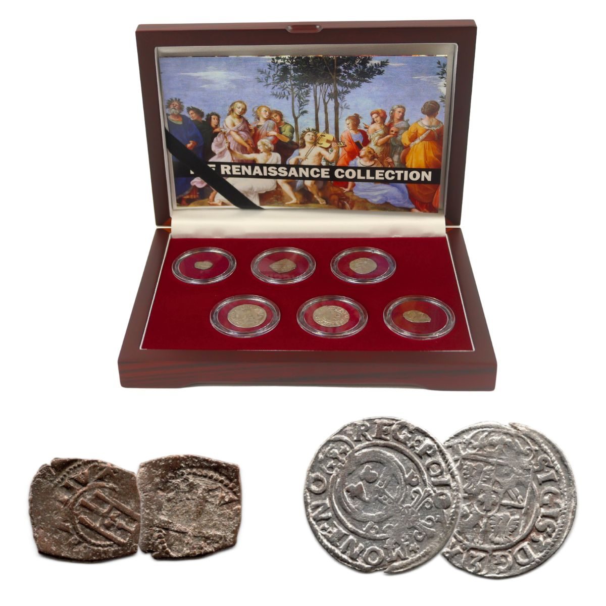 Renaissance: Boxed Set of Six Silver Coins (Six, Coin Box)