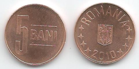 Romania KM190(U) 5 Bani, lot of 1000