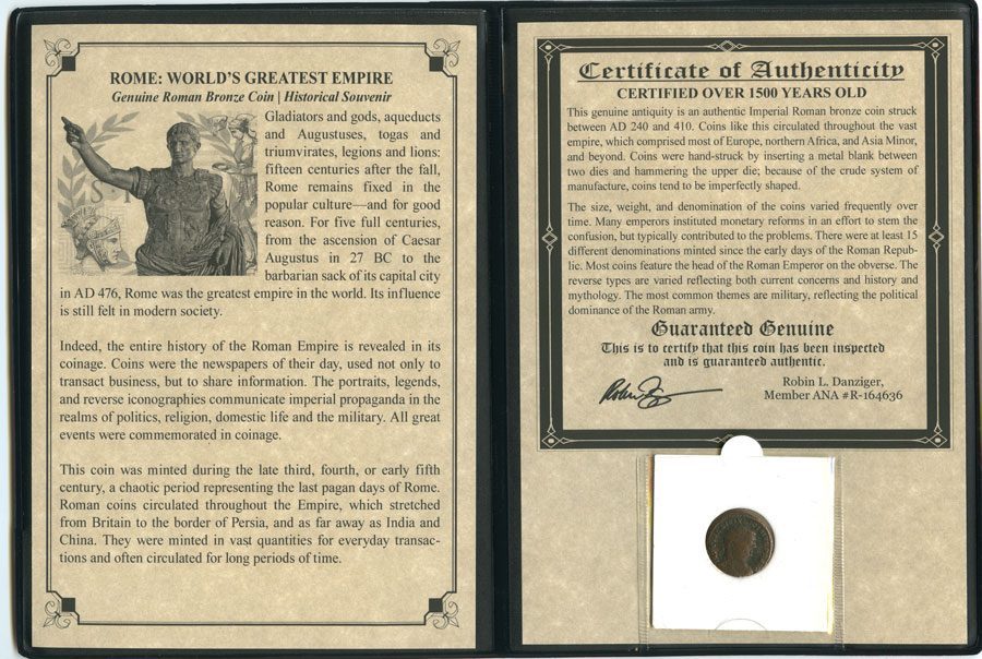 Portrait Coins of a Roman Emperor (Album)