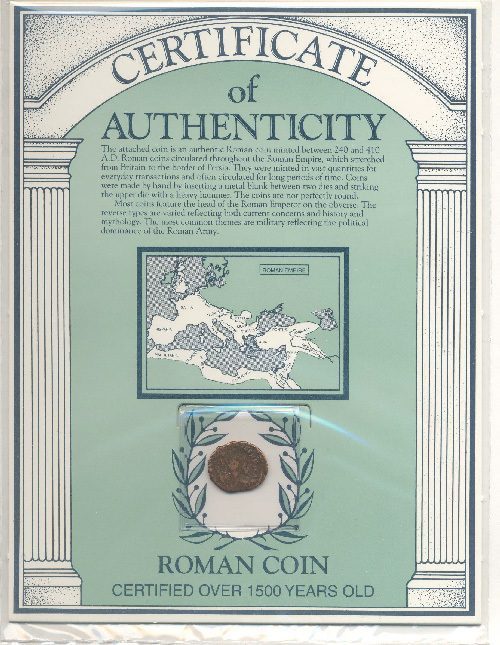 Ancient Rome: One Coin from the 4th Century