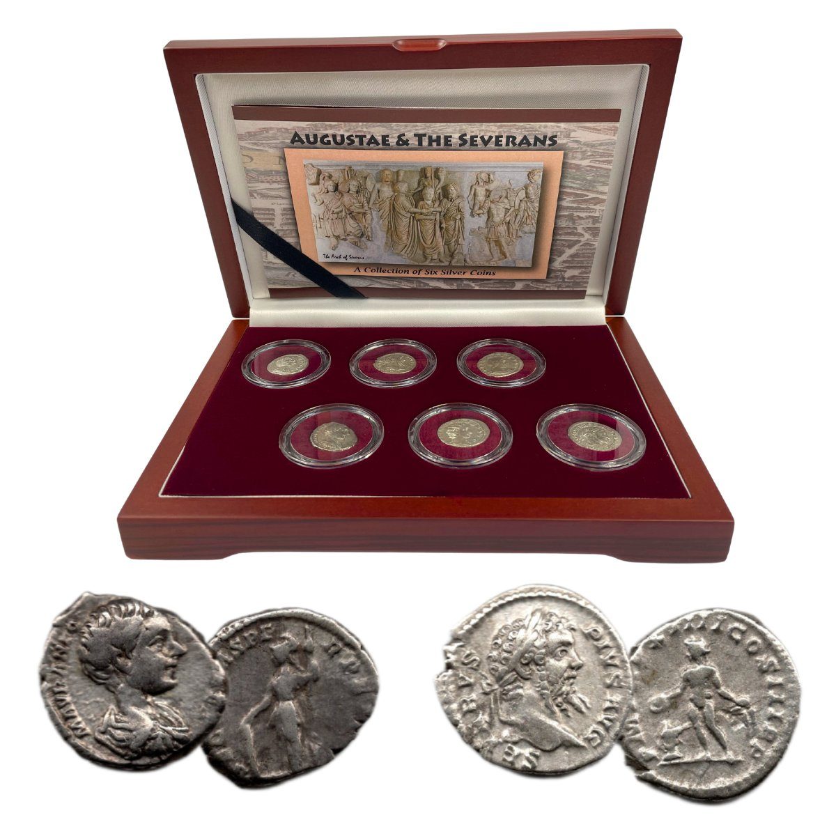 Rome's "Three Julias" : Severan Dynasty (Six, Coin Box)