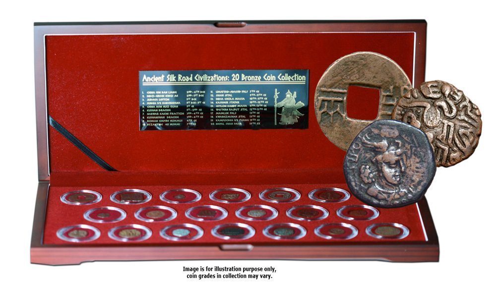 Ancient Coins of the Silk Road (Twenty, Coin Box)