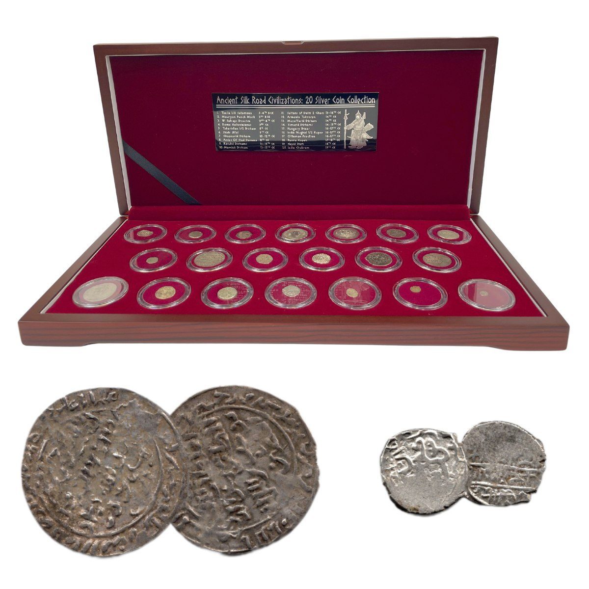 Ancient Coins of the Silk Road (Twenty, Coin Boxed Set)