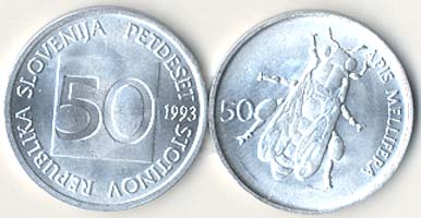 Slovenia KM3(U) 50 Stotinov, lot of 1000