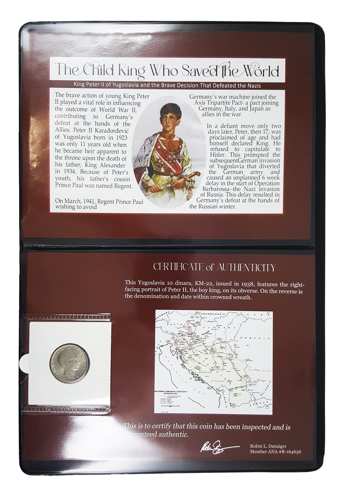 The Boy King Who Saved the Worlld: Peter II of Yugoslavia (album)